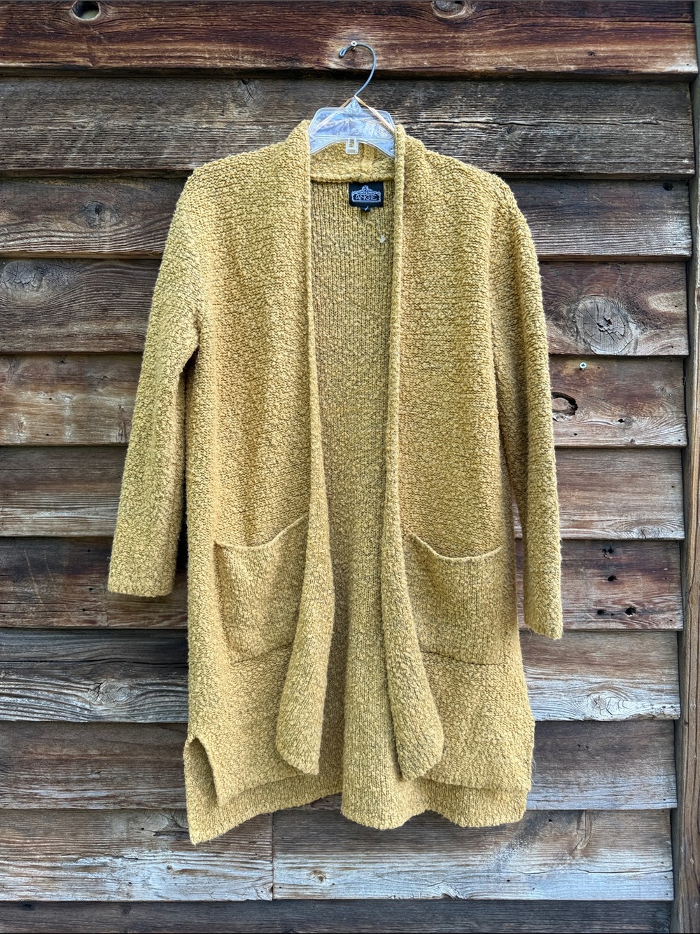 Angie knit open front cardigan